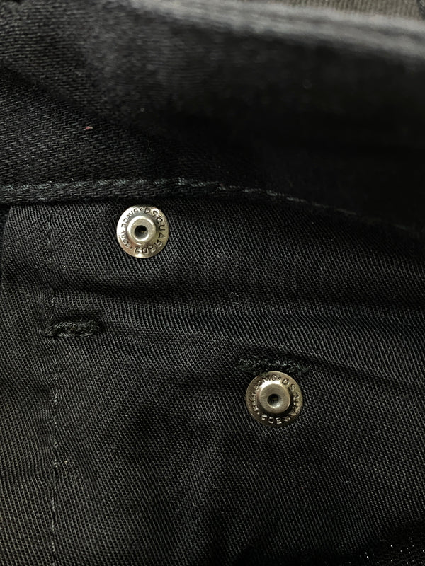 【中古品】【メンズ】 DSQUARED2 ディースクエアード S74LB1427 S30564 BLACK BULL DENIM PANTS ブラック ブル デニムパンツ ボトムス 152-260619-jt-17-min サイズ：42 カラー：ブラック 万代Net店