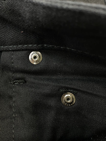 【中古品】【メンズ】 DSQUARED2 ディースクエアード S74LB1427 S30564 BLACK BULL DENIM PANTS ブラック ブル デニムパンツ ボトムス 152-260619-jt-17-min サイズ：42 カラー：ブラック 万代Net店
