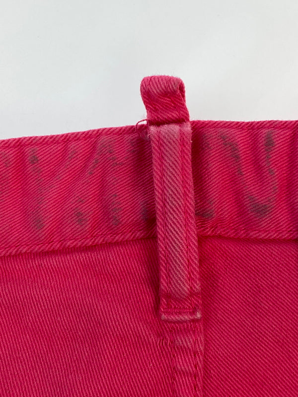 【中古品】【メンズ】 DSQUARED2 ディースクエアード S74LB1137 S30733 FUCHSIA BULL DENIM PANTS フクシア ブル デニムパンツ ボトムス 152-260619-jt-19-min サイズ：42 カラー：フクシアピンク 万代Net店