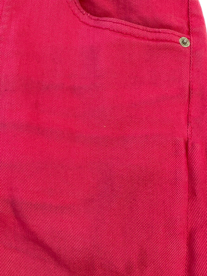【中古品】【メンズ】 DSQUARED2 ディースクエアード S74LB1137 S30733 FUCHSIA BULL DENIM PANTS フクシア ブル デニムパンツ ボトムス 152-260619-jt-19-min サイズ：42 カラー：フクシアピンク 万代Net店