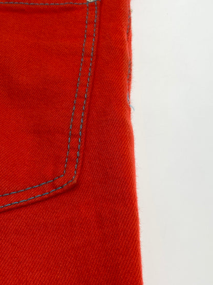 【中古品】【メンズ】 DSQUARED2 ディースクエアード S74LB1279 S30811 RED BULL DENIM PANTS レッド ブル デニムパンツ ボトムス 152-260619-jt-18-min サイズ：42 カラー：レッド 万代Net店