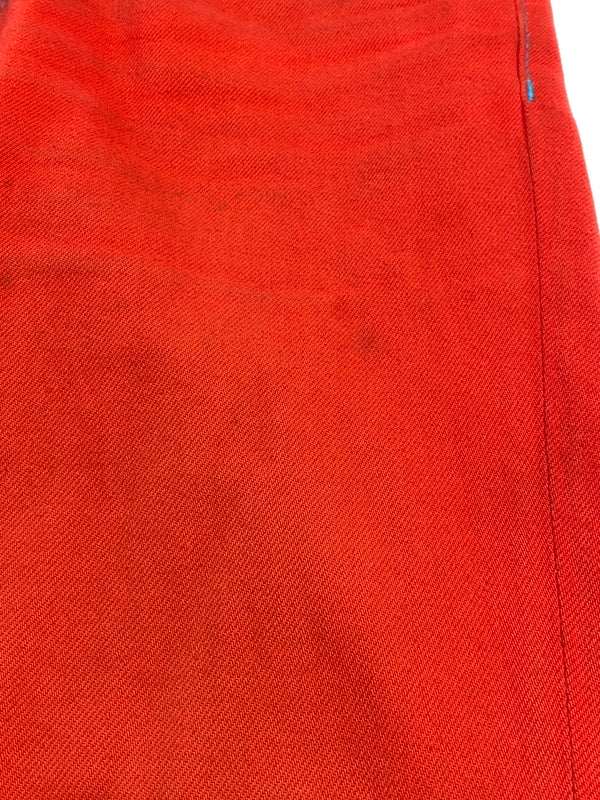 【中古品】【メンズ】 DSQUARED2 ディースクエアード S74LB1279 S30811 RED BULL DENIM PANTS レッド ブル デニムパンツ ボトムス 152-260619-jt-18-min サイズ：42 カラー：レッド 万代Net店