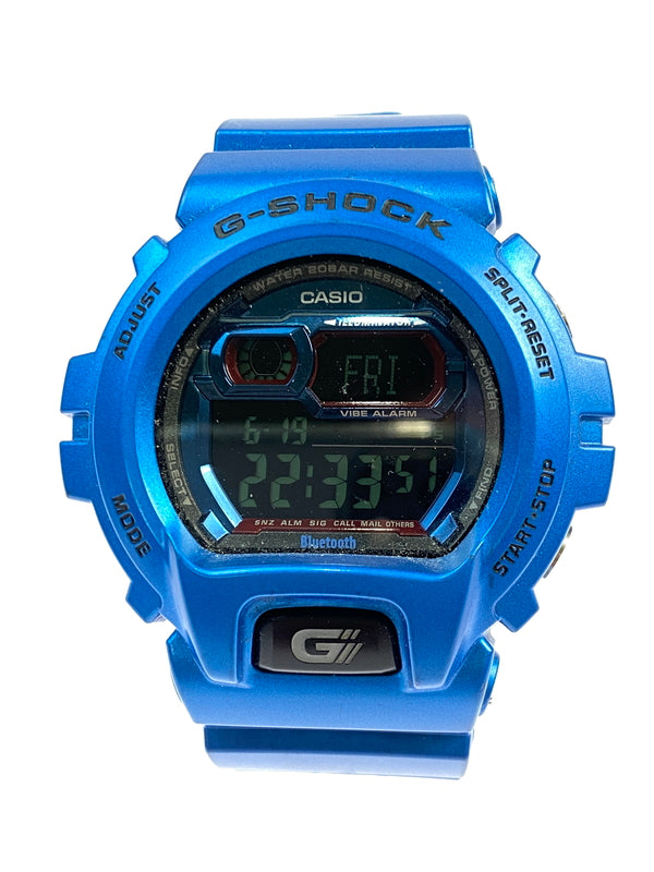 【中古品】【メンズ】 G-SHOCK ジーショック QUARTZ WATCH GB-X6900B クォーツウォッチ 腕時計 メンズ 196-260621-em-17-min カラー：メタリックブルー 万代Net店