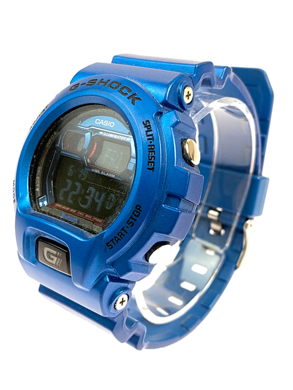 【中古品】【メンズ】 G-SHOCK ジーショック QUARTZ WATCH GB-X6900B クォーツウォッチ 腕時計 メンズ 196-260621-em-17-min カラー：メタリックブルー 万代Net店