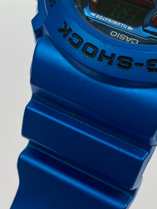 【中古品】【メンズ】 G-SHOCK ジーショック QUARTZ WATCH GB-X6900B クォーツウォッチ 腕時計 メンズ 196-260621-em-17-min カラー：メタリックブルー 万代Net店