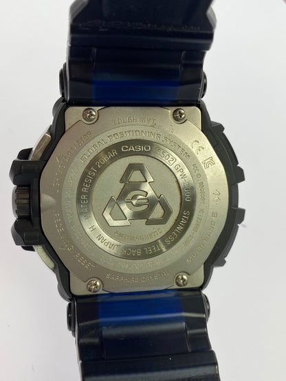 【中古品】【メンズ】 Ｇ-SHOCK ジーショック GRAVITY MASTER SOLAR WATCH GPW-2000 グラビティ マスター ソーラー ウォッチ メンズ 腕時計 196-260621-em-15-min カラー：ブラック/ブルー 万代Net店