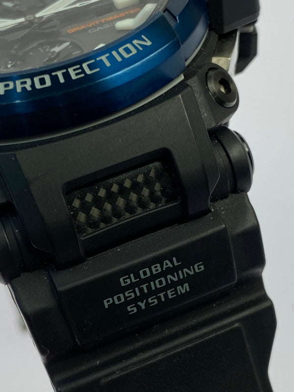 【中古品】【メンズ】 Ｇ-SHOCK ジーショック GRAVITY MASTER SOLAR WATCH GPW-2000 グラビティ マスター ソーラー ウォッチ メンズ 腕時計 196-260621-em-15-min カラー：ブラック/ブルー 万代Net店