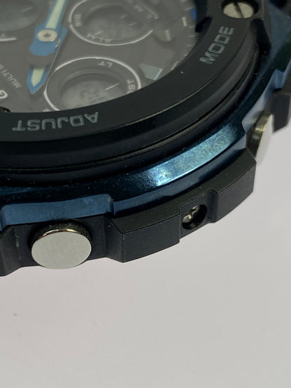 【中古品】【メンズ】 Ｇ-SHOCK ジーショック SOLAR WATCH GST-W300G ソーラー ウォッチ 腕時計 メンズ 196-260621-em-16-min カラー：ブラック/ブルー 万代Net店