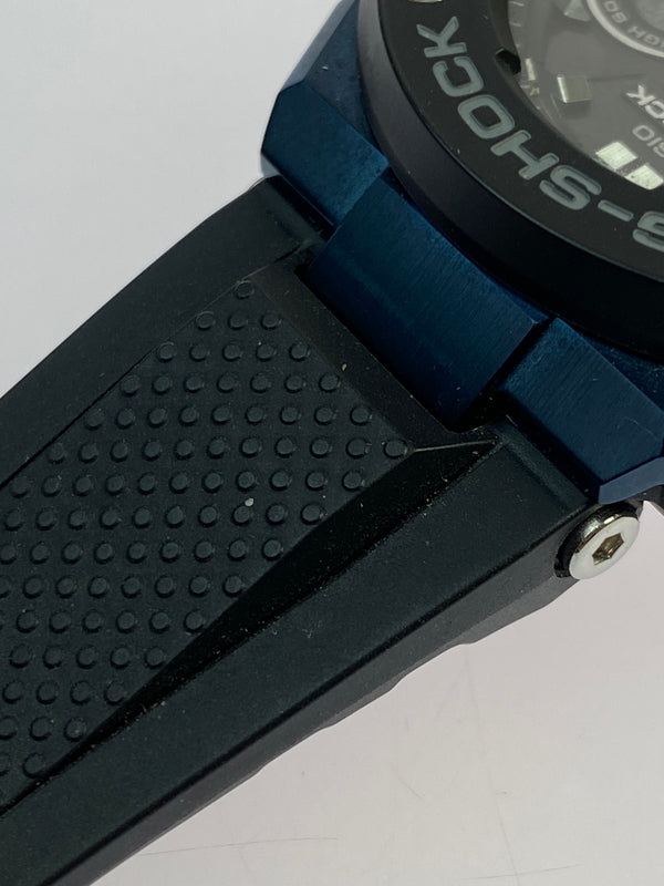 【中古品】【メンズ】 Ｇ-SHOCK ジーショック SOLAR WATCH GST-W300G ソーラー ウォッチ 腕時計 メンズ 196-260621-em-16-min カラー：ブラック/ブルー 万代Net店