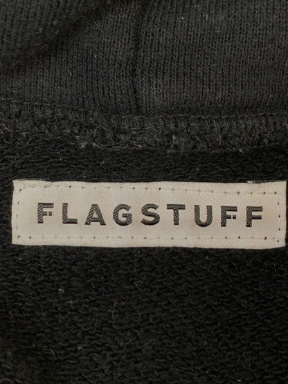 【中古品】【メンズ】 FLAGSTUFF フラグスタフ TATTOO HOODIE 18SS-FS-20 タトゥーフーディー パーカー トップス 140-260623-yn-46-min サイズ：L カラー：ブラック 万代Net店