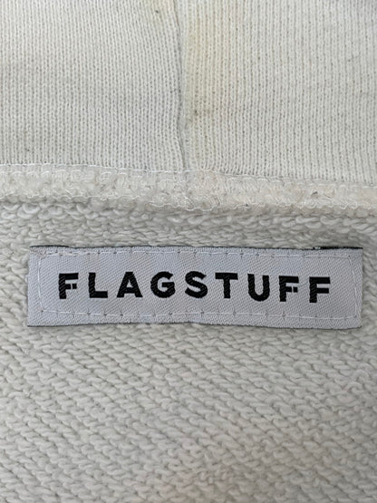 【現状渡し品】【メンズ】 FLAGSTUFF フラグスタフ TATTOO HOODIE 18SS-FS-20 タトゥーフーディー パーカー トップス 140-260623-yn-45-min サイズ：XL カラー：ホワイト 万代Net店