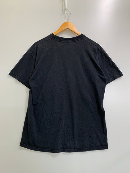 【現状渡し品】【メンズ】 D'INFLUENCE ディー・インフルエンス 90S PRINT TEE 90年代 プリント ティー メンズ 半袖 ヴィンテージ 146-260621-hu-32-min サイズ：L カラー：ブラック 万代Net店