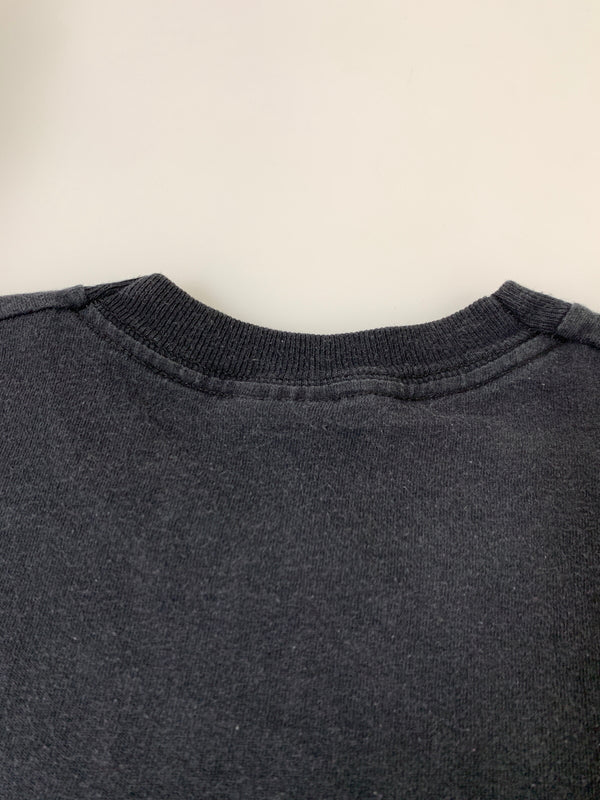 【現状渡し品】【メンズ】 D'INFLUENCE ディー・インフルエンス 90S PRINT TEE 90年代 プリント ティー メンズ 半袖 ヴィンテージ 146-260621-hu-32-min サイズ：L カラー：ブラック 万代Net店