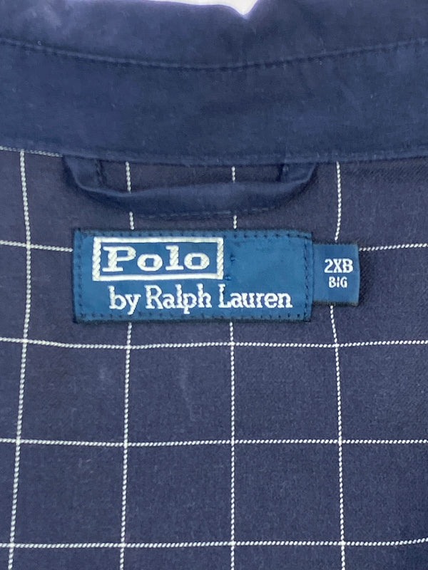 【中古品】【メンズ】 POLO RALPH LAUREN ポロ ラルフローレン SWING TOP スィング トップ アウター 146-260619-jt-16-min サイズ：2XB カラー：ネイビー 万代Net店