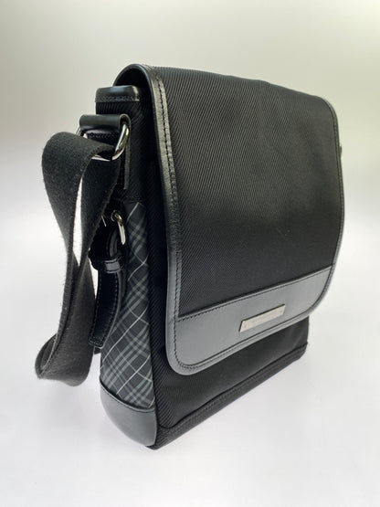 【中古品】【メンズ】 BURBERRYS BLACK LABEL バーバリーズ ブラック レーベル SHOULDER BAG ショルダーバッグ カバン 180-260625-jt-03-min カラー：ブラック 万代Net店