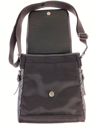 【中古品】【メンズ】 BURBERRYS BLACK LABEL バーバリーズ ブラック レーベル SHOULDER BAG ショルダーバッグ カバン 180-260625-jt-03-min カラー：ブラック 万代Net店