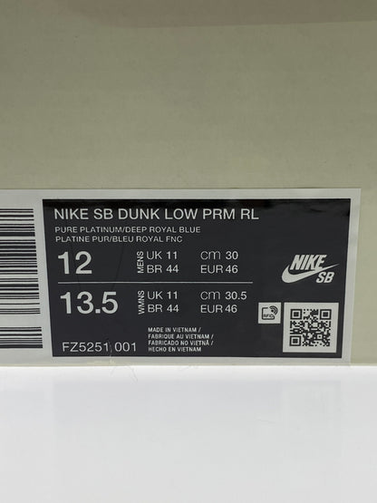 【中古品】【メンズ】 NIKE ナイキ ×RAYSSA LEAL ライッサ・レアウ SB DUNK LOW PRM FZ5251-001 SB ダンク ロー プレミアム メンズ スニーカー 靴 シューズ 160-260621-em-01-min サイズ：30.0cm カラー：PURE PLATINUM AND VIVID PURPLE 万代Net店