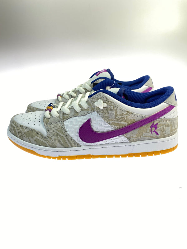 【中古品】【メンズ】 NIKE ナイキ ×RAYSSA LEAL ライッサ・レアウ SB DUNK LOW PRM FZ5251-001 SB ダンク ロー プレミアム メンズ スニーカー 靴 シューズ 160-260621-em-01-min サイズ：30.0cm カラー：PURE PLATINUM AND VIVID PURPLE 万代Net店