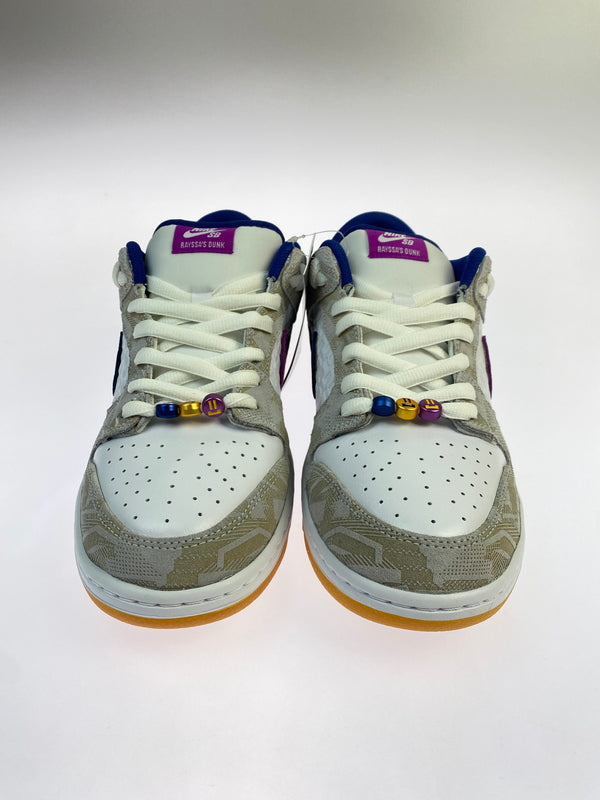 【中古品】【メンズ】 NIKE ナイキ ×RAYSSA LEAL ライッサ・レアウ SB DUNK LOW PRM FZ5251-001 SB ダンク ロー プレミアム メンズ スニーカー 靴 シューズ 160-260621-em-01-min サイズ：30.0cm カラー：PURE PLATINUM AND VIVID PURPLE 万代Net店