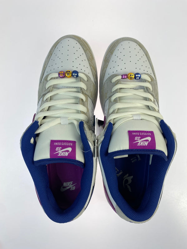 【中古品】【メンズ】 NIKE ナイキ ×RAYSSA LEAL ライッサ・レアウ SB DUNK LOW PRM FZ5251-001 SB ダンク ロー プレミアム メンズ スニーカー 靴 シューズ 160-260621-em-01-min サイズ：30.0cm カラー：PURE PLATINUM AND VIVID PURPLE 万代Net店