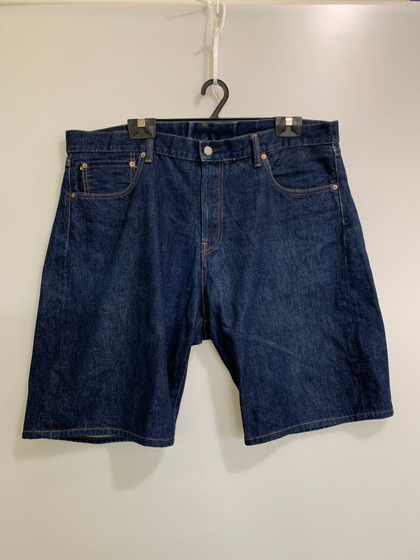 【中古品】【メンズ】 KOJIMA JEANS コジマジーンズ HALF DENIM PANT ハーフ デニム パンツ メンズ ボトムス 156-260621-hu-25-min サイズ：42 カラー：インディゴ 万代Net店