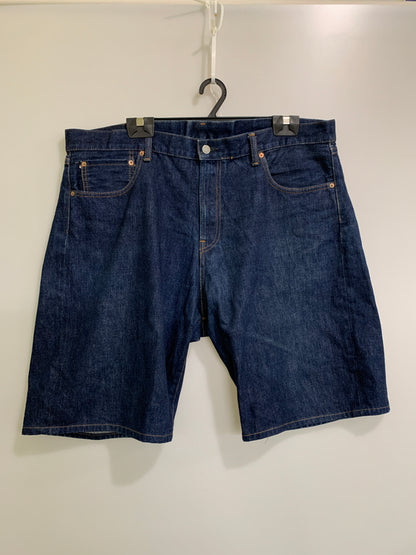 【中古品】【メンズ】 KOJIMA JEANS コジマジーンズ HALF DENIM PANT ハーフ デニム パンツ メンズ ボトムス 156-260621-hu-25-min サイズ：42 カラー：インディゴ 万代Net店
