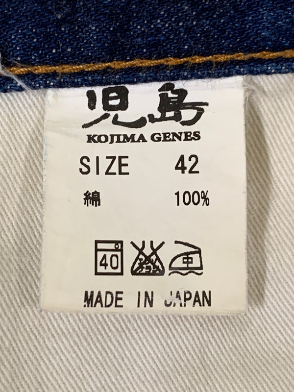 【中古品】【メンズ】 KOJIMA JEANS コジマジーンズ HALF DENIM PANT ハーフ デニム パンツ メンズ ボトムス 156-260621-hu-25-min サイズ：42 カラー：インディゴ 万代Net店