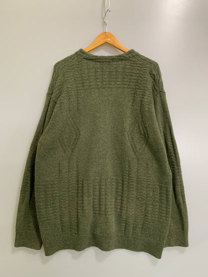 【中古品】【メンズ】 PENDLETON ペンドルトン LS WOOL CARDIGAN ロングスリーブ ウールカーディガン メンズ ニット セーター 144-260621-hu-30-min サイズ：L カラー：グリーンカーキ 万代Net店