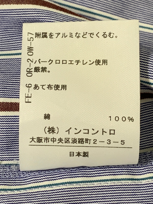 【中古品】【レディース】 VIVIENNE WESTWOOD RED LABEL ヴィヴィアン ウエストウッド レッドレーベル LOVE BLOUSE ラブ ブラウス 17-13-421002 20SS 169-260621-hu-11-min サイズ：00 カラー：ブルー系（ストライプ） 万代Net店