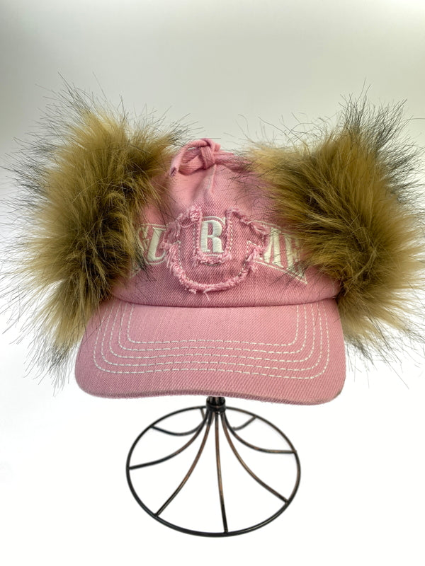 【中古品】【レディース】 SUPREME シュプリーム 25AW ×TRUE RELIGION EARFLAP トゥルー レリジョン イアーフラップ 帽子 キャップ 185-260627-hu-12-min サイズ：S/M カラー：ピンク 万代Net店