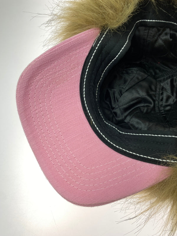 【中古品】【レディース】 SUPREME シュプリーム 25AW ×TRUE RELIGION EARFLAP トゥルー レリジョン イアーフラップ 帽子 キャップ 185-260627-hu-12-min サイズ：S/M カラー：ピンク 万代Net店