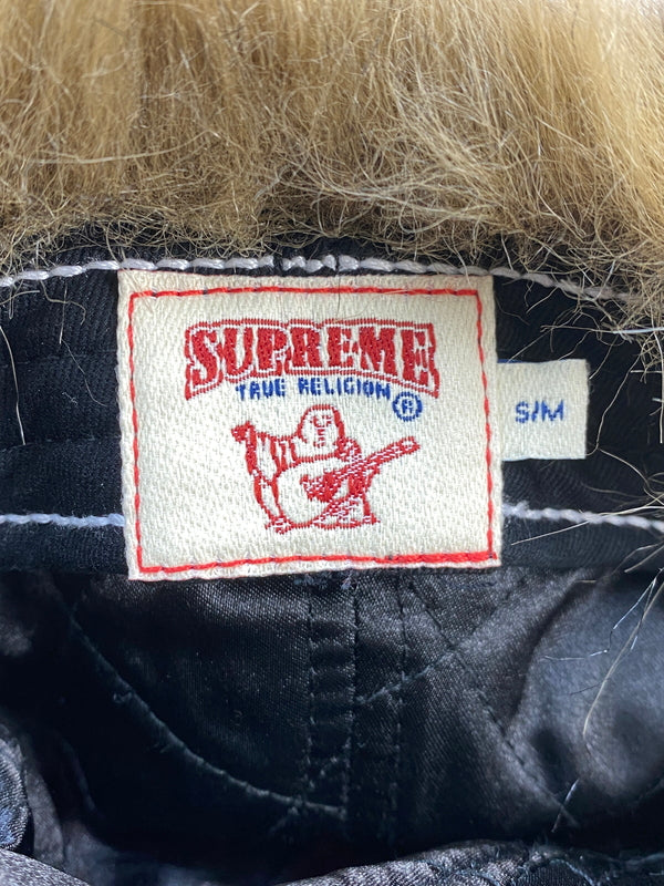 【中古品】【レディース】 SUPREME シュプリーム 25AW ×TRUE RELIGION EARFLAP トゥルー レリジョン イアーフラップ 帽子 キャップ 185-260627-hu-12-min サイズ：S/M カラー：ピンク 万代Net店