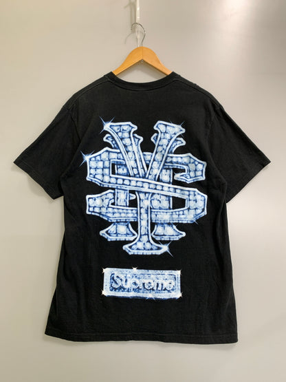 【中古品】【メンズ】 SUPREME シュプリーム 25AW SNOEMAN TEE スノーマン ティー メンズ 半袖 プリント Tシャツ 142-260621-hu-23-min サイズ：M カラー：ブラック 万代Net店