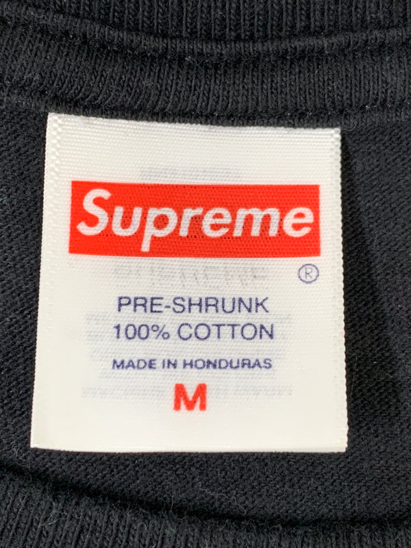 【中古品】【メンズ】 SUPREME シュプリーム 25AW SNOEMAN TEE スノーマン ティー メンズ 半袖 プリント Tシャツ 142-260621-hu-23-min サイズ：M カラー：ブラック 万代Net店