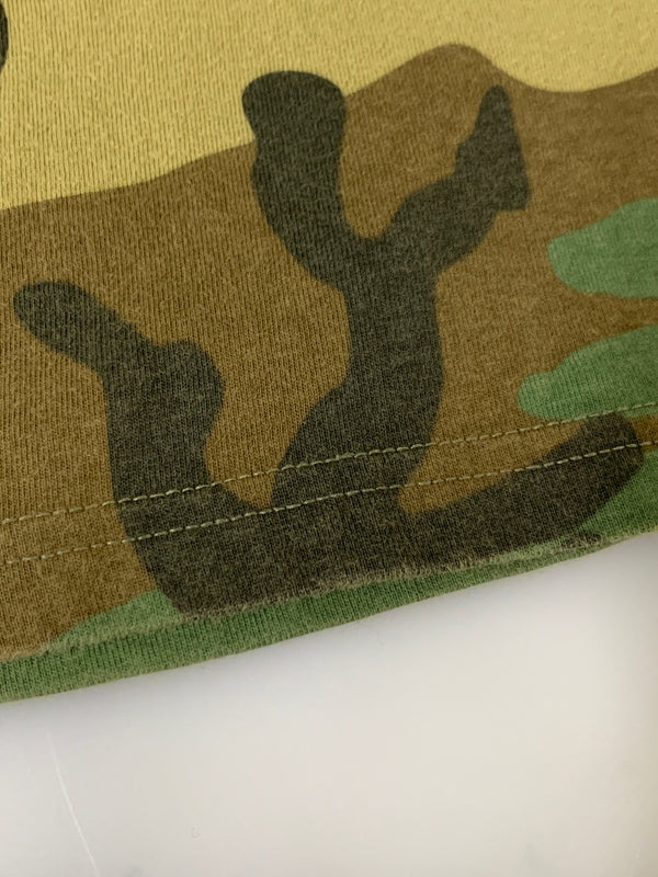 【中古品】【メンズ】 SUPREME シュプリーム SKULL CAMO TEE スカル カモ ティー メンズ 半袖 142-260621-hu-21-min サイズ：L カラー：グリーン系（カモ） 万代Net店
