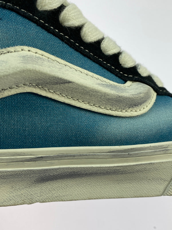 【中古品】【メンズ】 VANS バンズ KNU SKOOL WAVE WASH VN000CRPJCN ニュースクール ウェーブウォッシュ メンズ スニーカー メンズ 靴 シューズ 163-260621-em-07-min サイズ：26.0cm カラー：BLUESTONE 万代Net店