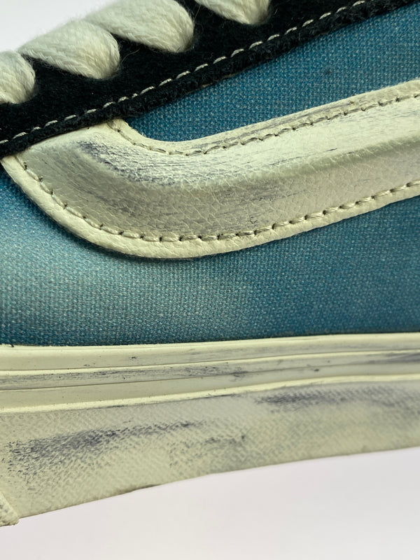 【中古品】【メンズ】 VANS バンズ KNU SKOOL WAVE WASH VN000CRPJCN ニュースクール ウェーブウォッシュ メンズ スニーカー メンズ 靴 シューズ 163-260621-em-07-min サイズ：26.0cm カラー：BLUESTONE 万代Net店
