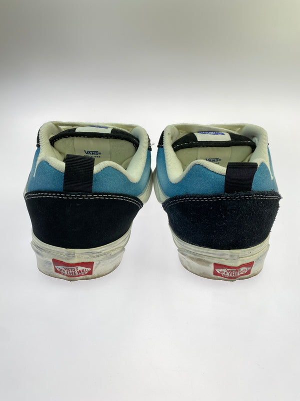 【中古品】【メンズ】 VANS バンズ KNU SKOOL WAVE WASH VN000CRPJCN ニュースクール ウェーブウォッシュ メンズ スニーカー メンズ 靴 シューズ 163-260621-em-07-min サイズ：26.0cm カラー：BLUESTONE 万代Net店