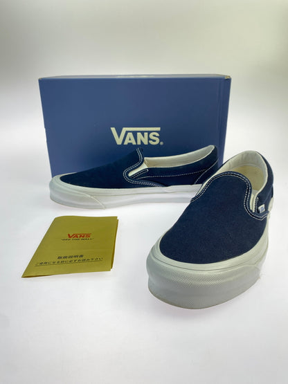 【中古品】【メンズ】 VANS バンズ OG CLASSIC SLIP-ON VN0A45JK1X7 オージー クラシック スリッポン メンズ スニーカー シューズ 靴 ヴァンズ 163-260621-em-08-min サイズ：26.0cm カラー：ネイビー 万代Net店