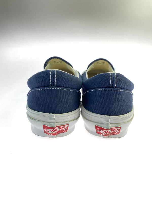 【中古品】【メンズ】 VANS バンズ OG CLASSIC SLIP-ON VN0A45JK1X7 オージー クラシック スリッポン メンズ スニーカー シューズ 靴 ヴァンズ 163-260621-em-08-min サイズ：26.0cm カラー：ネイビー 万代Net店