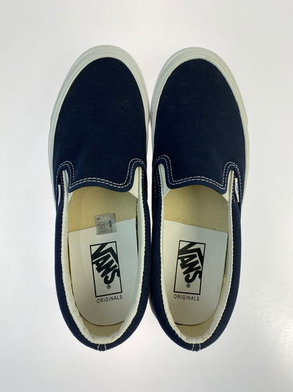 【中古品】【メンズ】 VANS バンズ OG CLASSIC SLIP-ON VN0A45JK1X7 オージー クラシック スリッポン メンズ スニーカー シューズ 靴 ヴァンズ 163-260621-em-08-min サイズ：26.0cm カラー：ネイビー 万代Net店