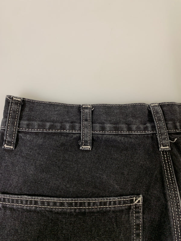 【中古品】【メンズ】 CARHARTT カーハート WIP SIMPLE PANTS ダブリューアイピー シンプルパンツ IO22947 メンズ ボトムス デニム パンツ 153-260621-hu-26-min サイズ：30×32 カラー：ブラック 万代Net店