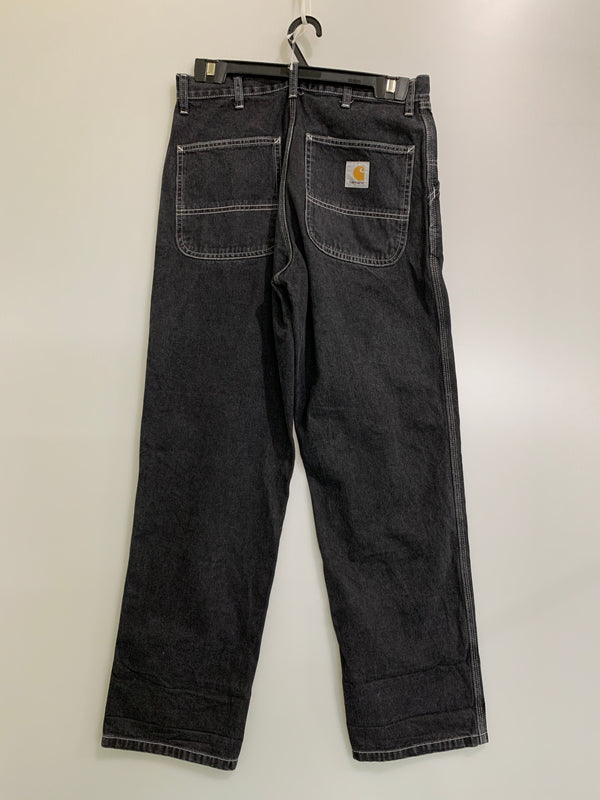 【中古品】【メンズ】 CARHARTT カーハート WIP SIMPLE PANTS ダブリューアイピー シンプルパンツ IO22947 メンズ ボトムス デニム パンツ 153-260621-hu-26-min サイズ：30×32 カラー：ブラック 万代Net店