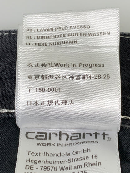 【中古品】【メンズ】 CARHARTT カーハート WIP SIMPLE PANTS ダブリューアイピー シンプルパンツ IO22947 メンズ ボトムス デニム パンツ 153-260621-hu-26-min サイズ：30×32 カラー：ブラック 万代Net店