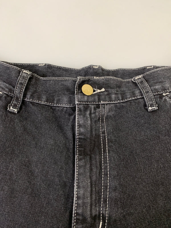 【中古品】【メンズ】 CARHARTT カーハート WIP SIMPLE PANTS ダブリューアイピー シンプルパンツ IO22947 メンズ ボトムス デニム パンツ 153-260621-hu-26-min サイズ：30×32 カラー：ブラック 万代Net店