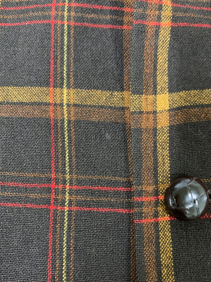 【中古品】【メンズ】 PENDLETON ペンドルトン 60S WOOL CHECK JACKET 60年代 ウール チェック ジャケット ヴィンテージ メンズ アウター 146-260621-hu-01-min サイズ：S カラー：ブラウン系（チェック柄） 万代Net店
