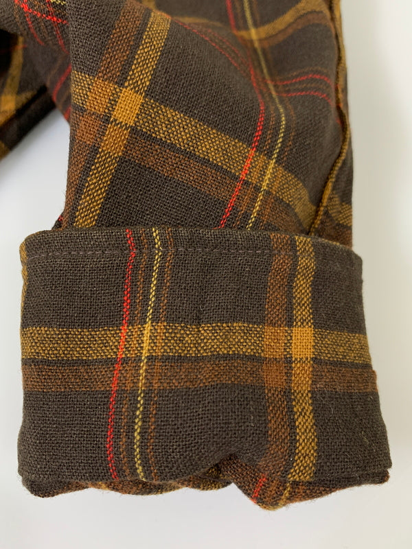 【中古品】【メンズ】 PENDLETON ペンドルトン 60S WOOL CHECK JACKET 60年代 ウール チェック ジャケット ヴィンテージ メンズ アウター 146-260621-hu-01-min サイズ：S カラー：ブラウン系（チェック柄） 万代Net店