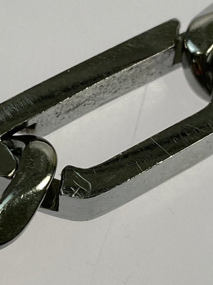 【中古品】【メンズ/レディース】 DIESEL ディーゼル CHAIN BRACELET チェーン ブレスレット アクセサリー 193-260621-em-14-min カラー：シルバー 万代Net店