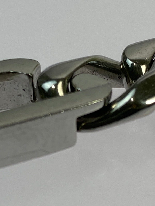 【中古品】【メンズ/レディース】 DIESEL ディーゼル CHAIN BRACELET チェーン ブレスレット アクセサリー 193-260621-em-14-min カラー：シルバー 万代Net店