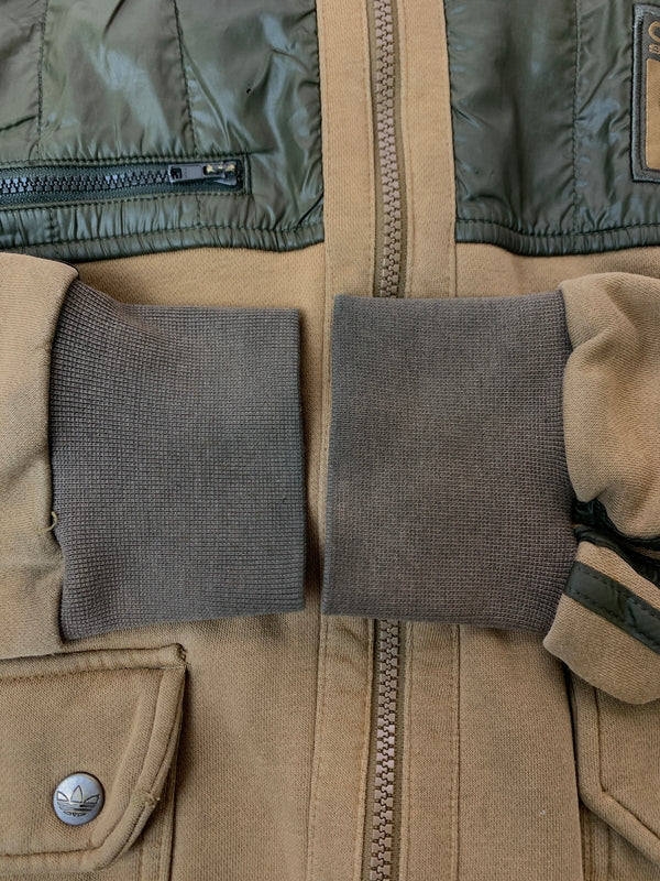 【現状渡し品】【メンズ】 ADIDAS アディダス 3POCKET JACKET ジャケット メンズ アウター 146-260625-hu-19-min サイズ：L カラー：ブラウン系 万代Net店